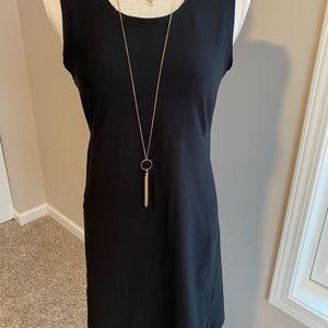 LL Bean black summer dress/cover up